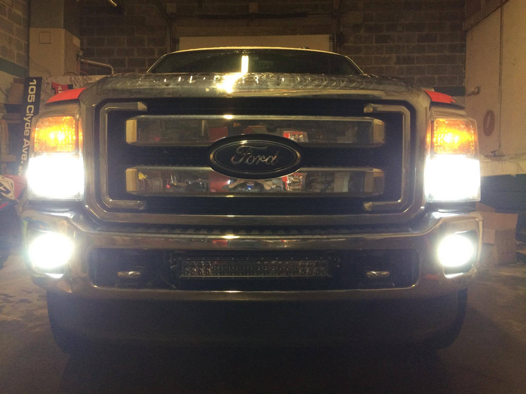 2007-2016 Ford F250 F350 F450 duraseries M3 LED headlight package (Choose Fog lights)