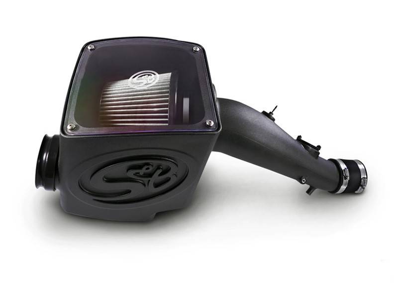 Cold Air Intake For 12-15 Toyota Tacoma 4.0L Dry Dry Extendable White S&B