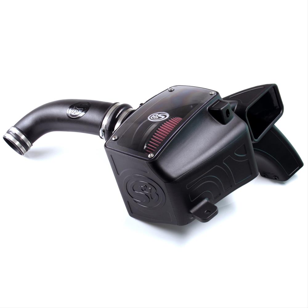Cold Air Intake For 03-08 Dodge Ram 1500 5.7L Hemi Oiled Cotton Cleanable Red S&B